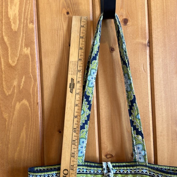 Fun Summer Vera bucket bag tote Green Navy Retired Cambridge - Picture 10 of 10